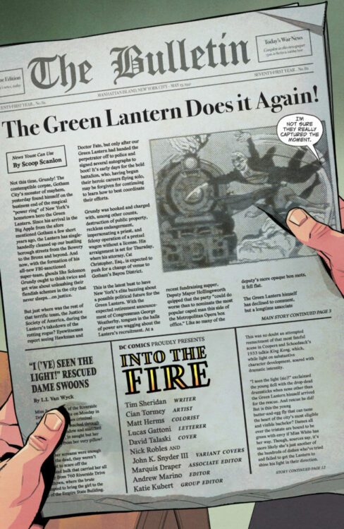 ALAN SCOTT: GREEN LANTERN #1 - Beautifully Complicated!
