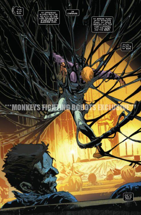 marvel comics exclusive preview venom