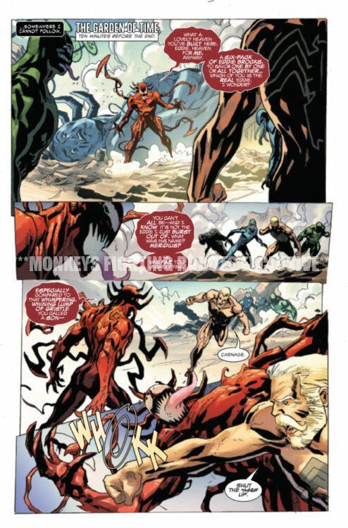 marvel comics exclusive preview venom