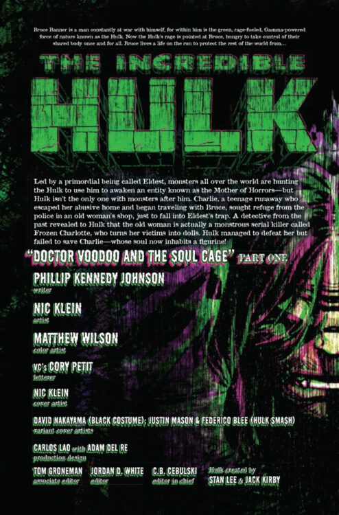 marvel comics exclusive preview incredible hulk