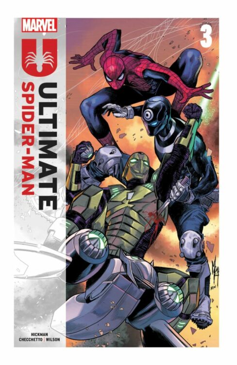 marvel comics ultimate spider-man hickman checchetto