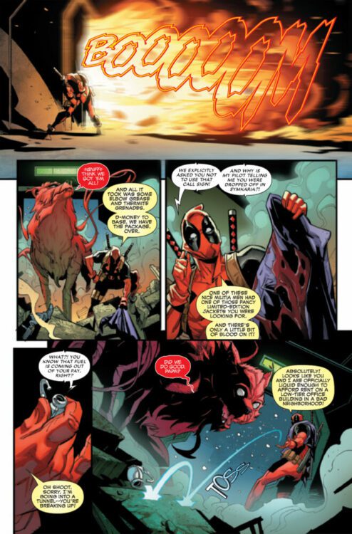 marvel comics exclusive preview deadpool taskmaster