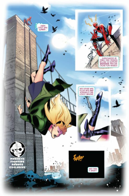 marvel comics exclusive preview spider-gwen ghost spider gwen stacy spider-man