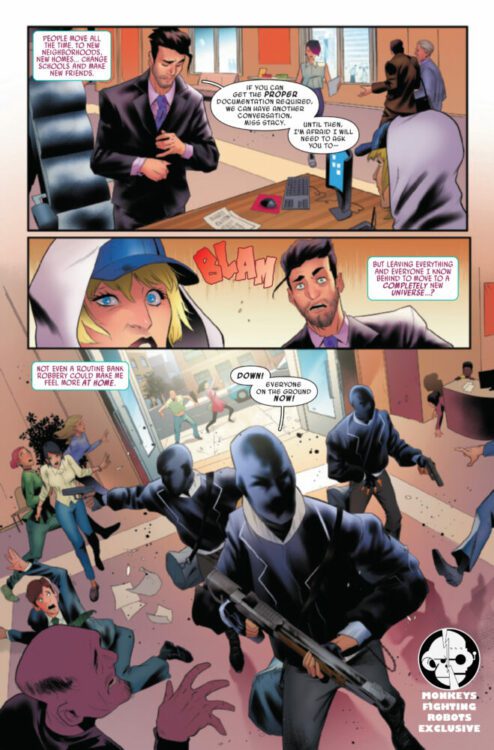 marvel comics exclusive preview spider-gwen ghost spider gwen stacy spider-man