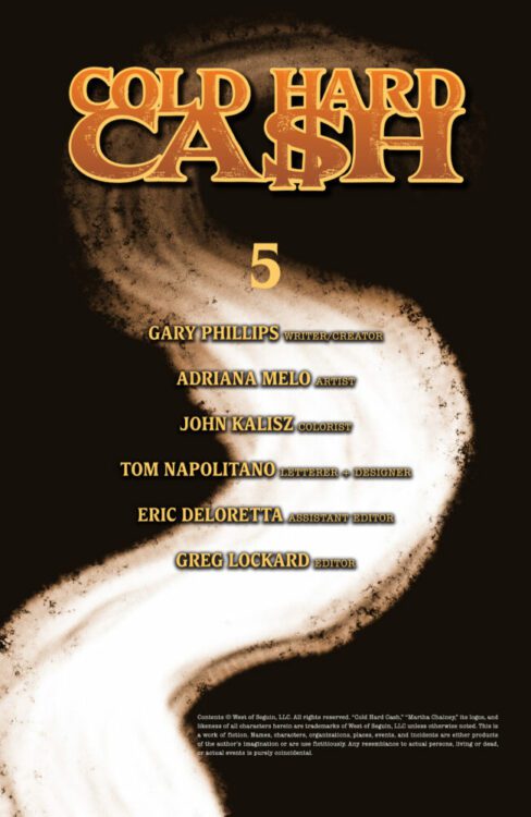 comixology originals exclusive preview cold hard cash comics