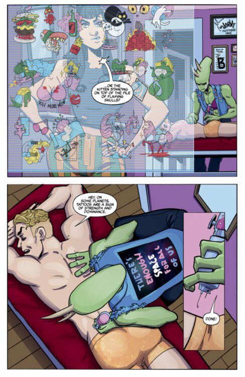 dark horse comics exclusive preview killer queens 2 kings not wings pride month