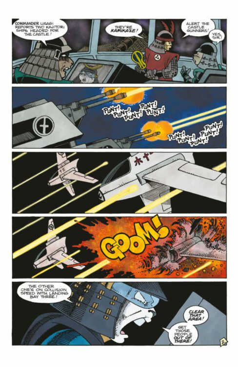 dark horse comics exclusive preview space usagi yojimbo stan sakai emi fujii death and honor