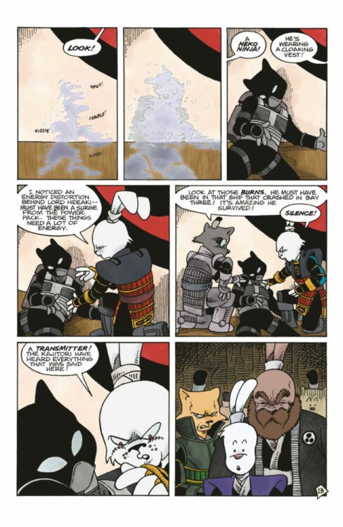 dark horse comics exclusive preview space usagi yojimbo stan sakai emi fujii death and honor