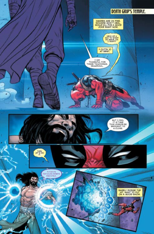 marvel comics exclusive preview deadpool