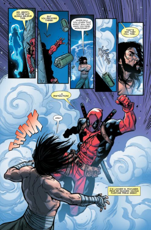 marvel comics exclusive preview deadpool