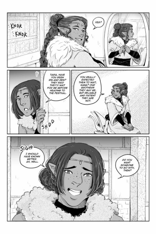 dark horse comics exclusive preview pathways chronicles of tuvana