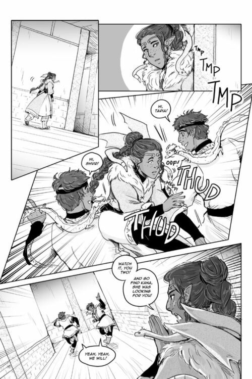 dark horse comics exclusive preview pathways chronicles of tuvana