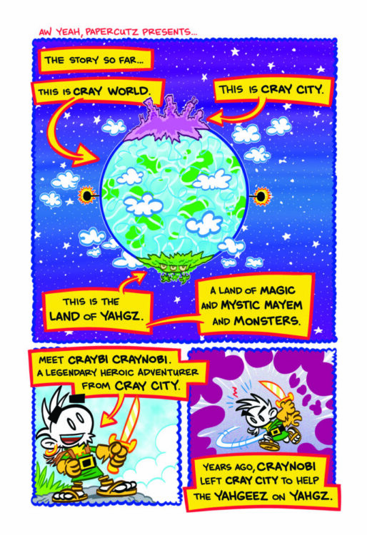 exclusive preview YAHGZ VOL 2 THE GWASH WAR Art Baltazar