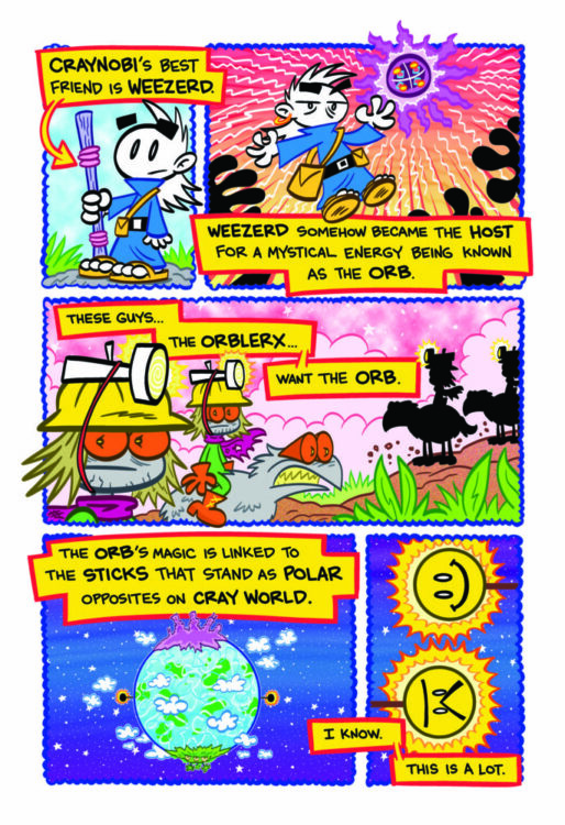 exclusive preview YAHGZ VOL 2 THE GWASH WAR Art Baltazar