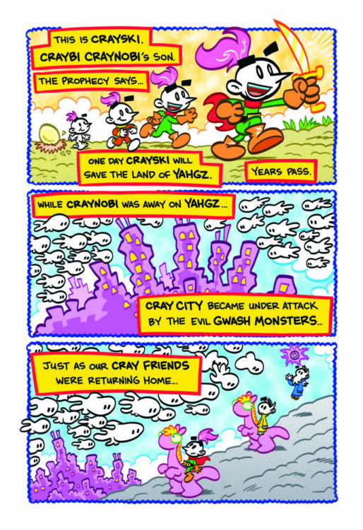 exclusive preview YAHGZ VOL 2 THE GWASH WAR Art Baltazar