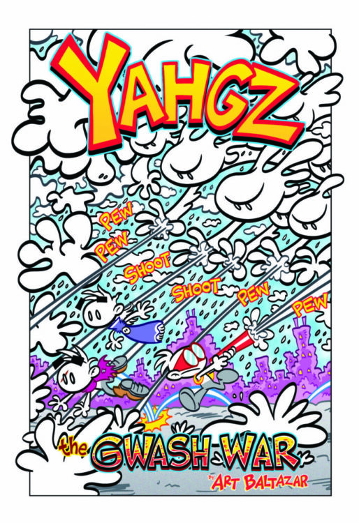 exclusive preview YAHGZ VOL 2 THE GWASH WAR Art Baltazar
