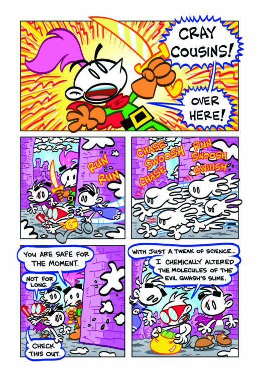 exclusive preview YAHGZ VOL 2 THE GWASH WAR Art Baltazar