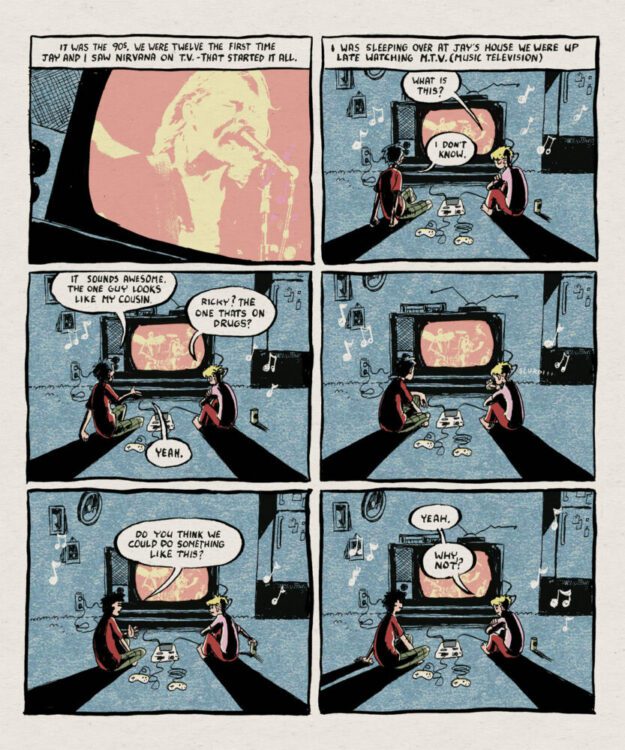 dark horse exclusive preview holler grunge Jeremy Massie