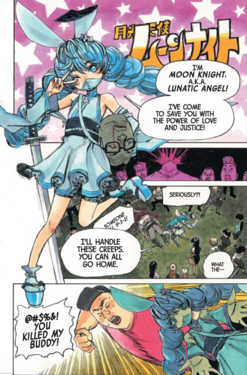 marvel comics exclusive preview phases of the moon knight