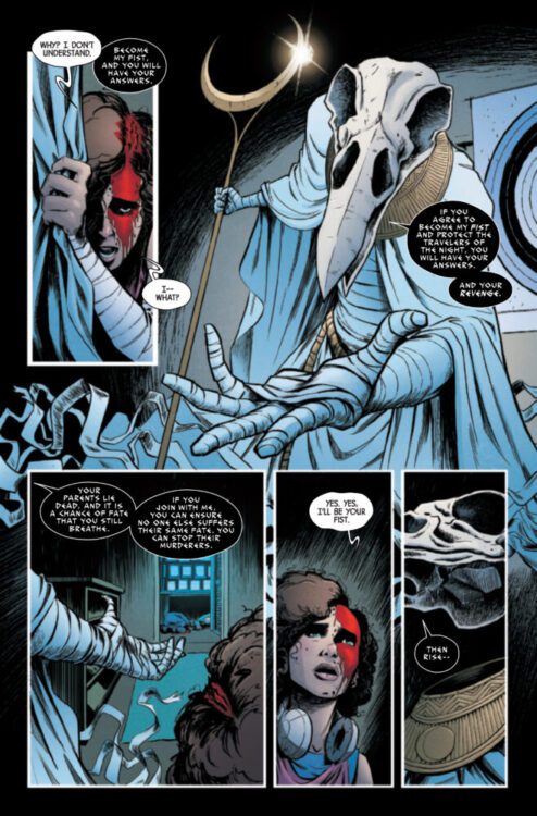 marvel comics exclusive preview phases of the moon knight
