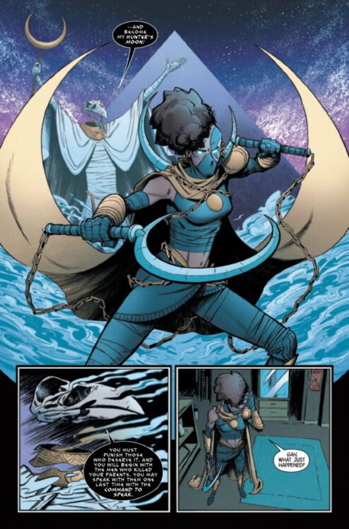 marvel comics exclusive preview phases of the moon knight