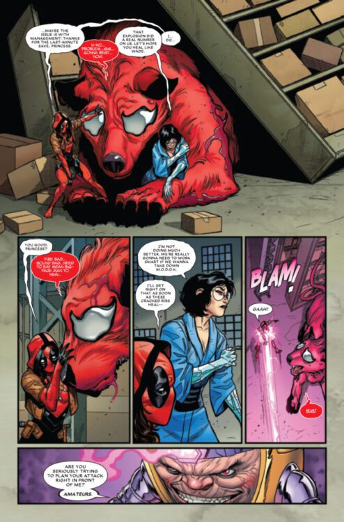 marvel comics exclusive preview deadpool