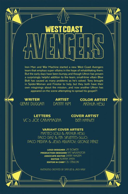 marvel comics exclusive preview west coast avengers ultron