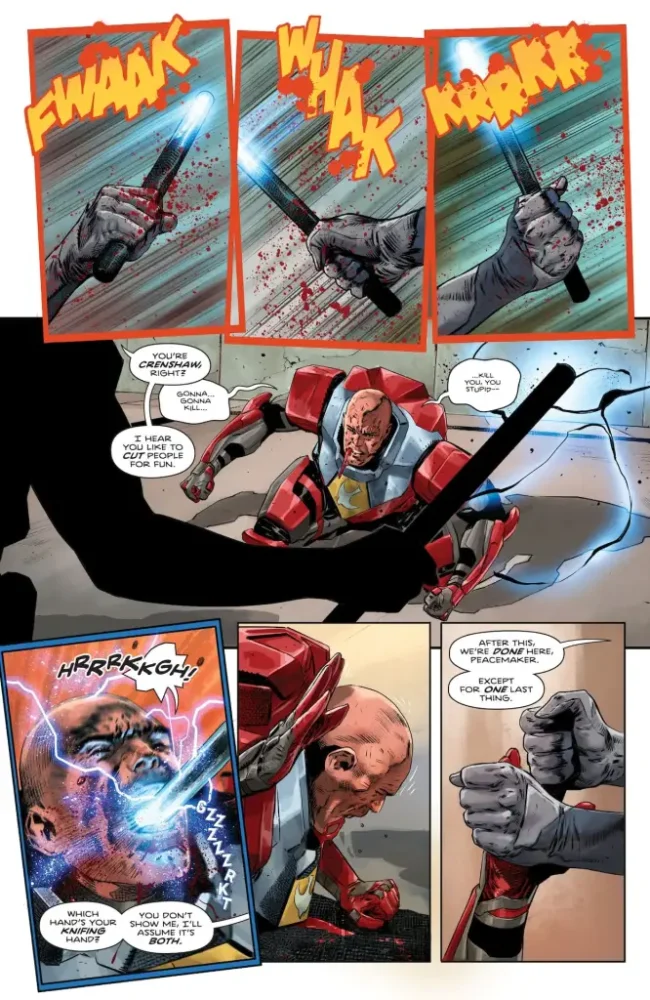 Lois fights a Peacekeeper