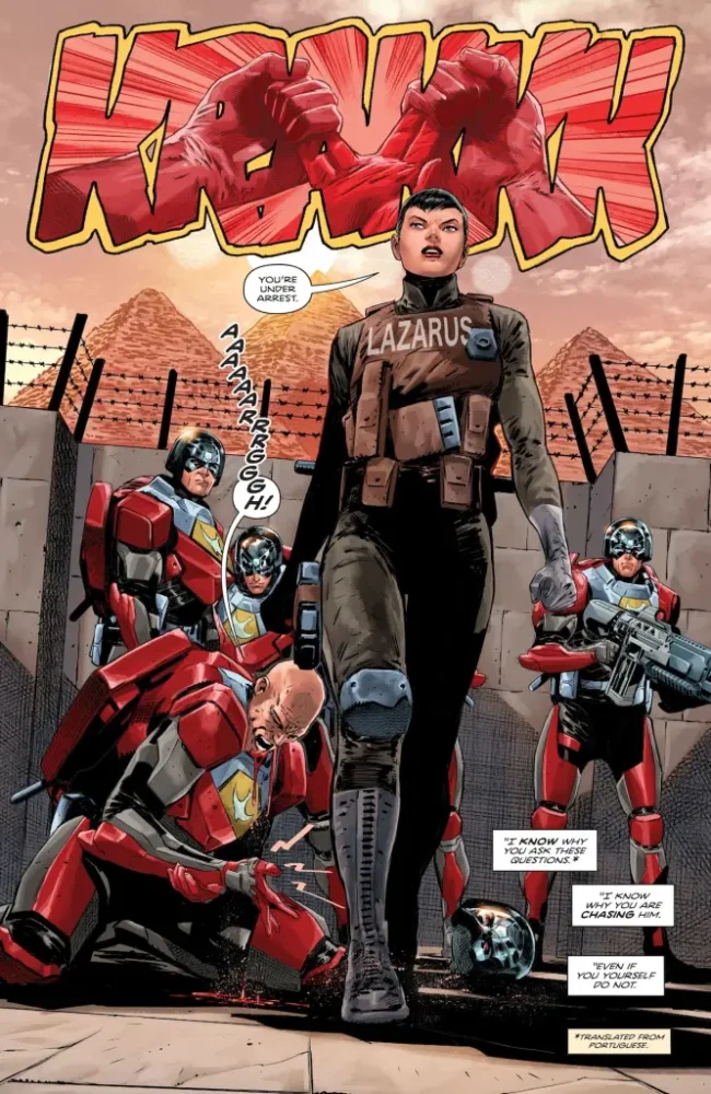 Lois walks away from the fight