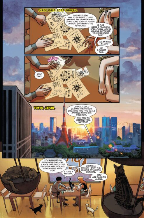 marvel comics exclusive preview magik x-men