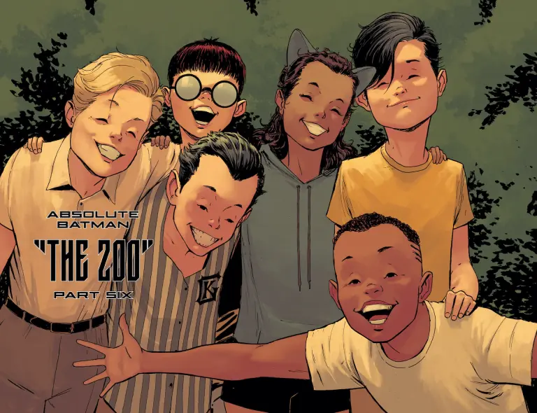 Young Bruce and his friends