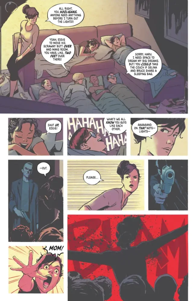 Young Bruce has a nightmare