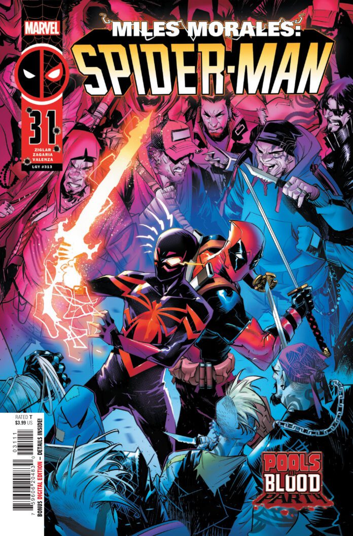 marvel comics exclusive preview miles morales spider-man deadpool