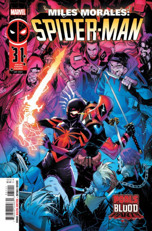 marvel comics exclusive preview miles morales spider-man deadpool