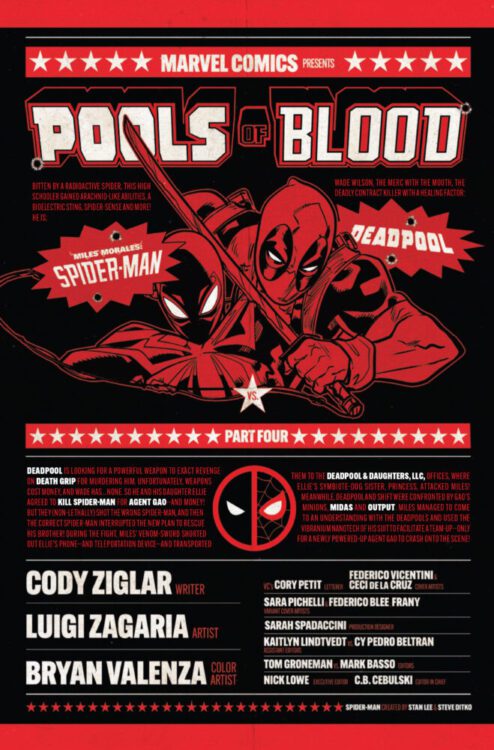 marvel comics exclusive preview miles morales spider-man deadpool