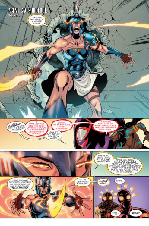 marvel comics exclusive preview miles morales spider-man deadpool