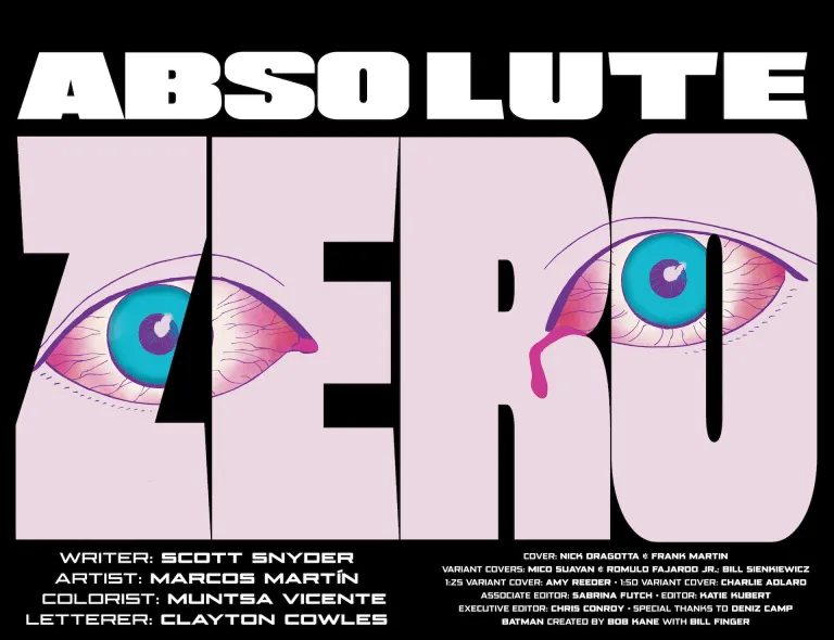 Absolute Zero title page.