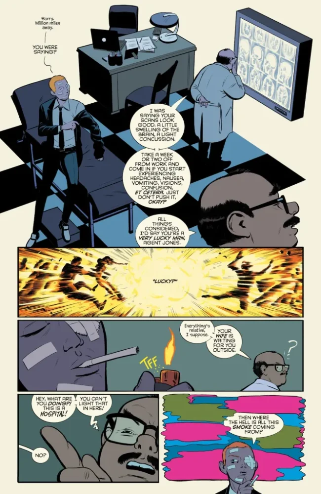 John leaves the doctor