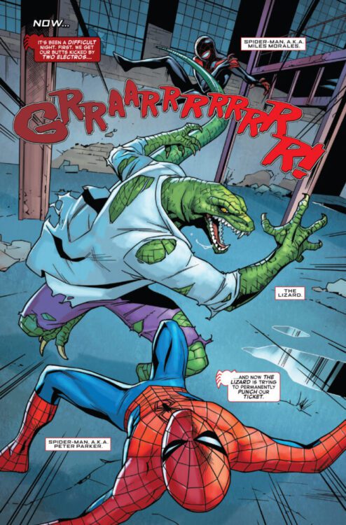 marvel comics exclusive preview spectacular spider-men spider-man peter parker miles morales