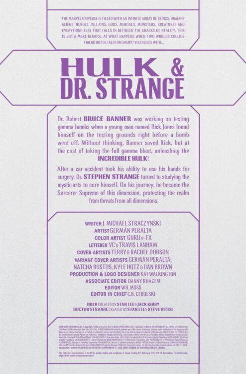 marvel comics exclusive preview hulk doctor strange