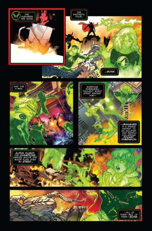 marvel comics exclusive preview one world under doctor doom dormammu