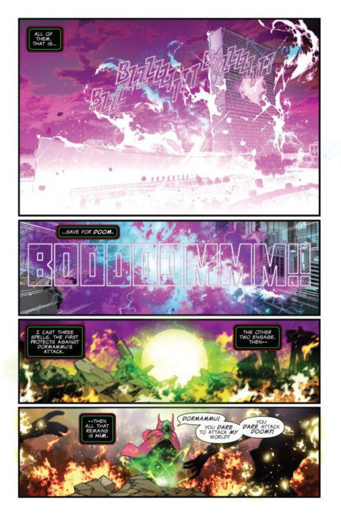 marvel comics exclusive preview one world under doctor doom dormammu