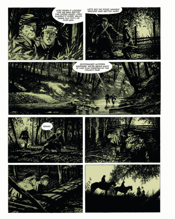 abrams comicarts comics graphic novel exclusive preview red badge of courage stephen crane steve cuzor