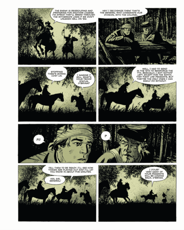 abrams comicarts comics graphic novel exclusive preview red badge of courage stephen crane steve cuzor