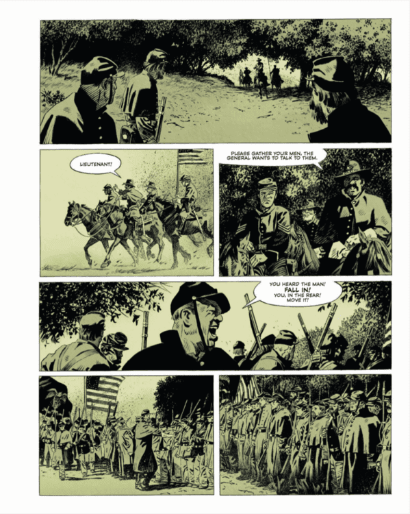 abrams comicarts comics graphic novel exclusive preview red badge of courage stephen crane steve cuzor