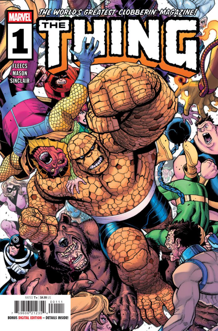marvel comics exclusive preview the thing fantastic four