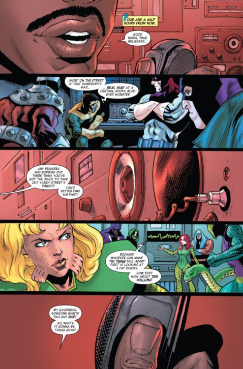 marvel comics exclusive preview the thing fantastic four