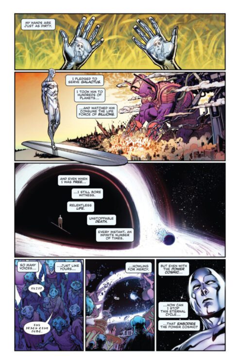 アメコミ リーフ Death Silver Surfer Mico Suayan Marvel