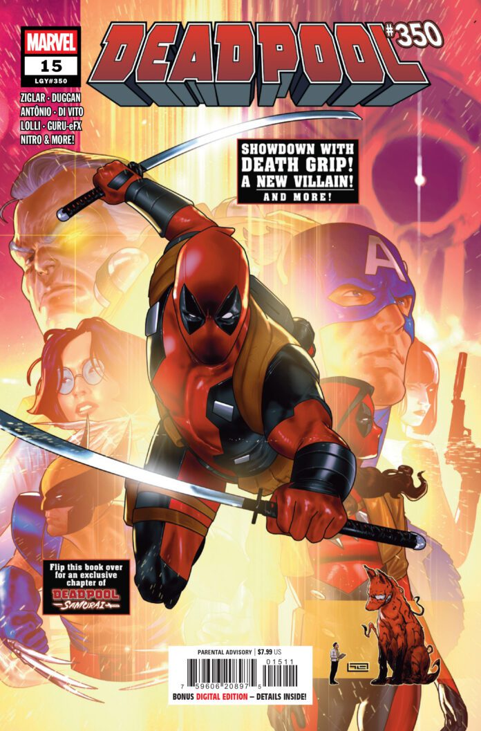 marvel comics exclusive preview deadpool