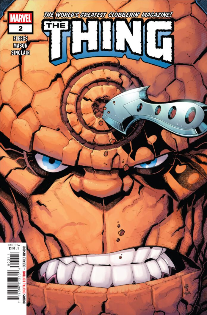 marvel comics exclusive preview thing fantastic four